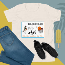 Load image into Gallery viewer, KILK Basketball Pro (Heather) - Youth Staple Tee - FREE SHIPPING TO USA for a limited time