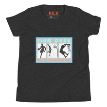 Load image into Gallery viewer, KILK Slam Dunk (Heather) - Youth Staple Tee

