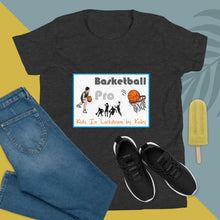 Load image into Gallery viewer, KILK Basketball Pro (Heather) - Youth Staple Tee - FREE SHIPPING TO USA for a limited time
