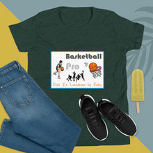 Load image into Gallery viewer, KILK Basketball Pro (Heather) - Youth Staple Tee - FREE SHIPPING TO USA for a limited time
