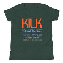 Load image into Gallery viewer, KILK Logo 2 - Youth Staple Tee
